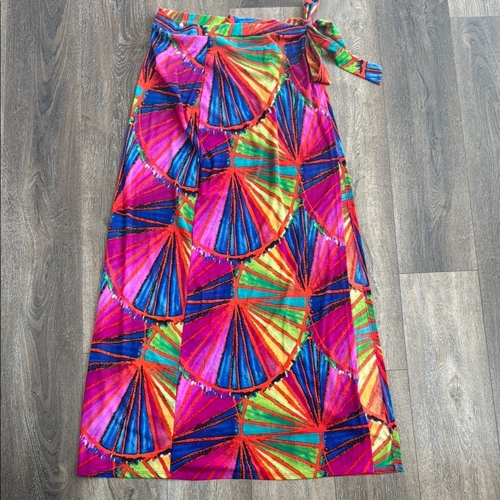Fashion Nova Sarong Wrap Colorful
